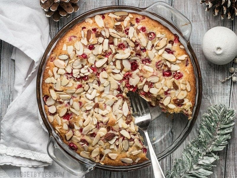cranberry almond cake