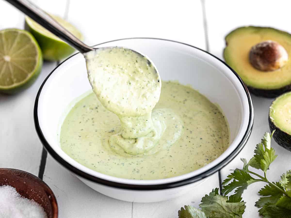 creamy avocado dressing