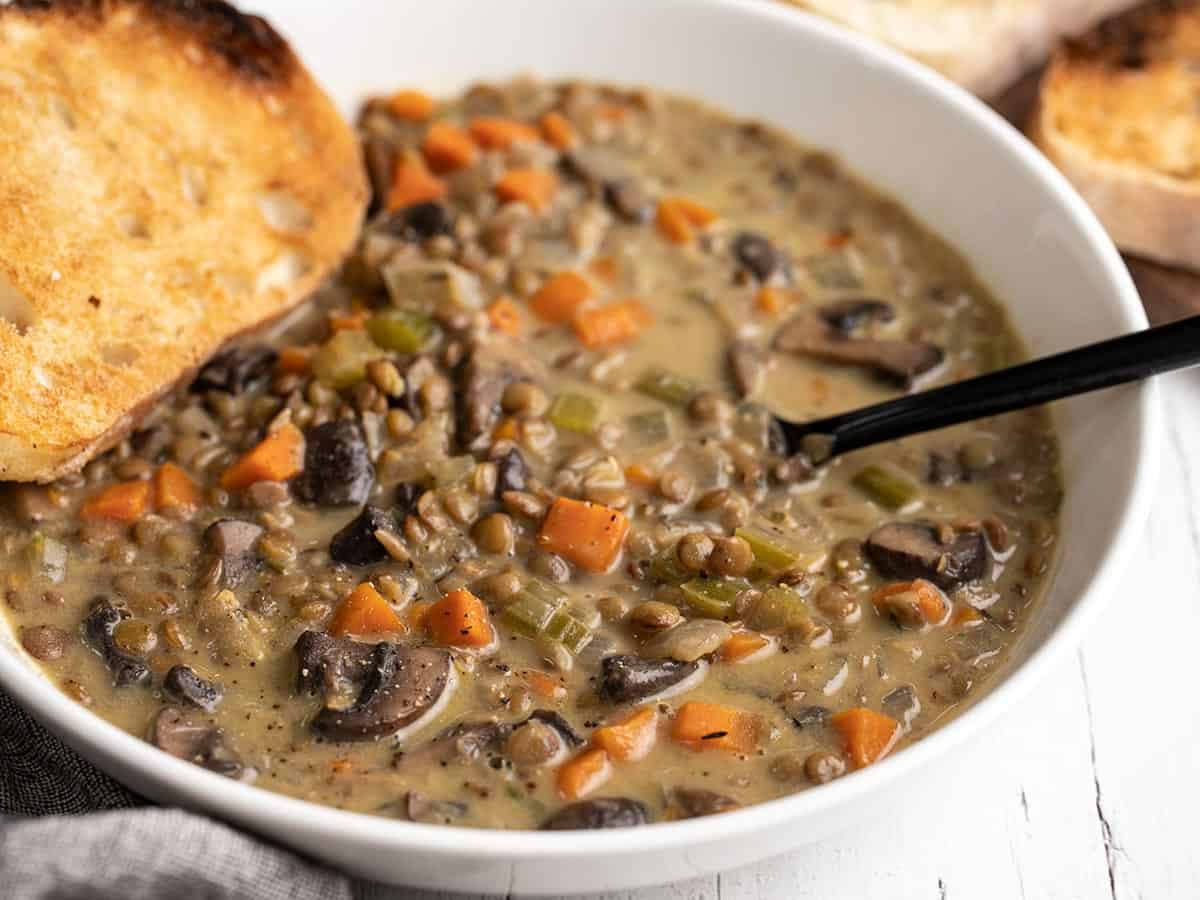 creamy lentil vegetable