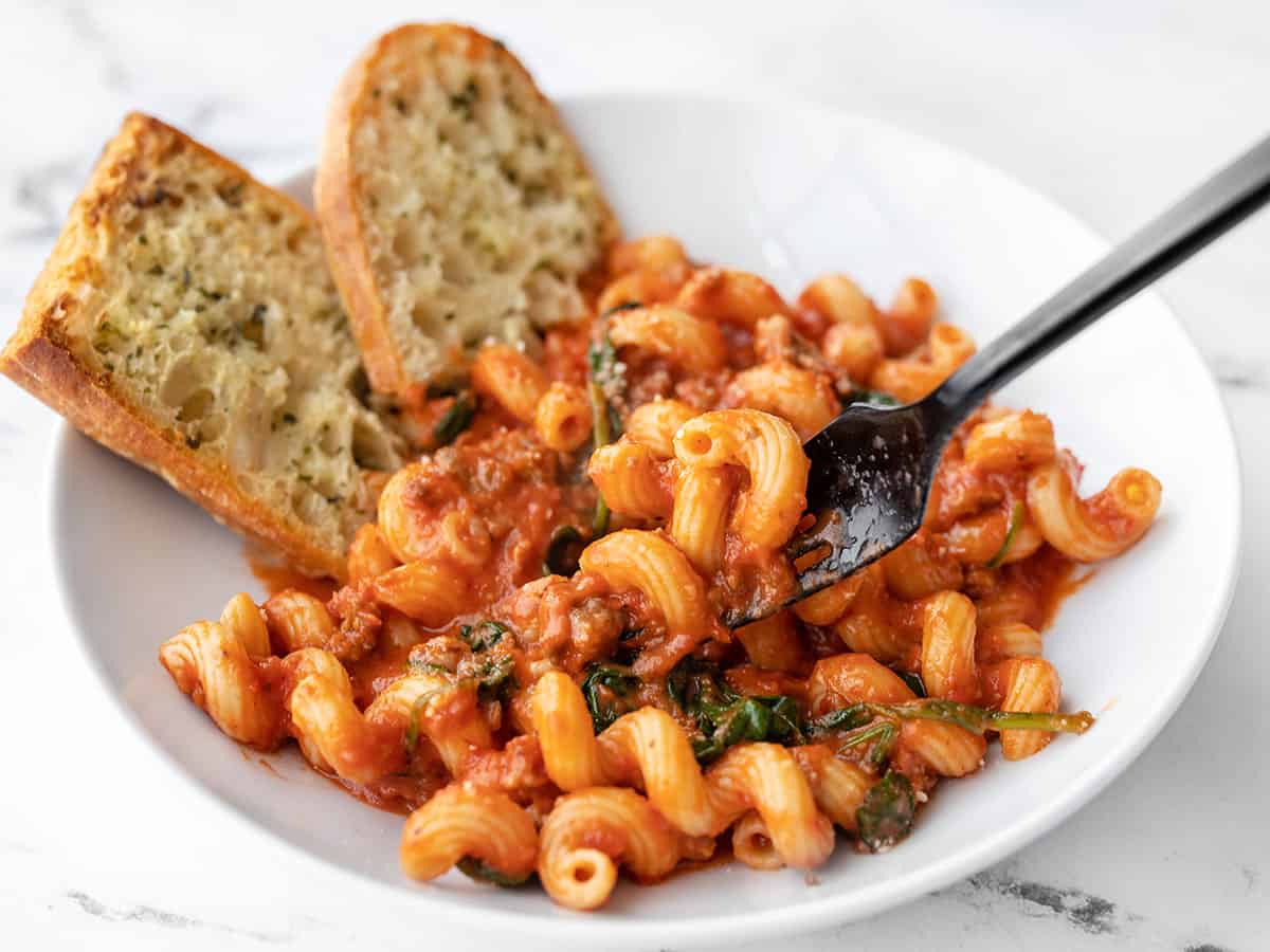 creamy tomato pasta