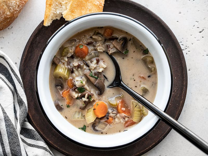 creamy vegetable wild