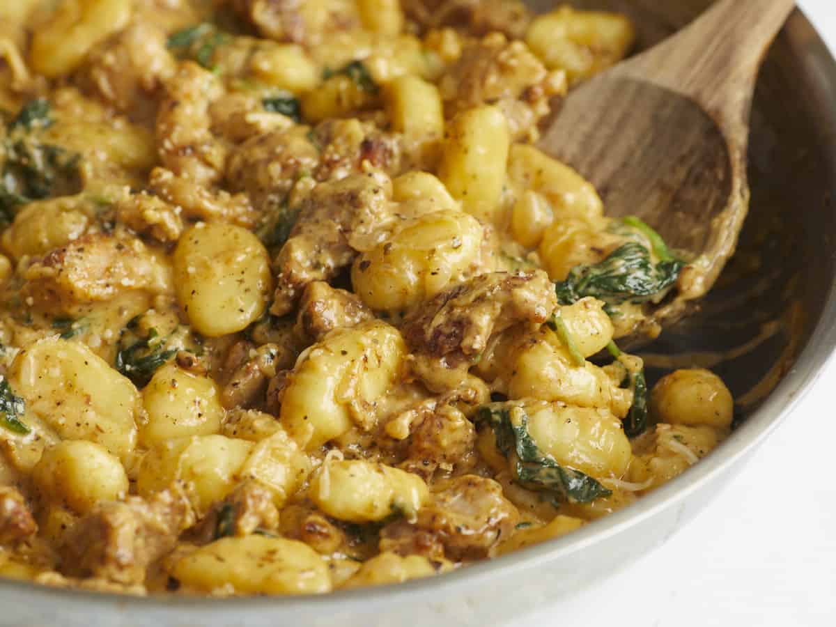creamy chicken gnocchi
