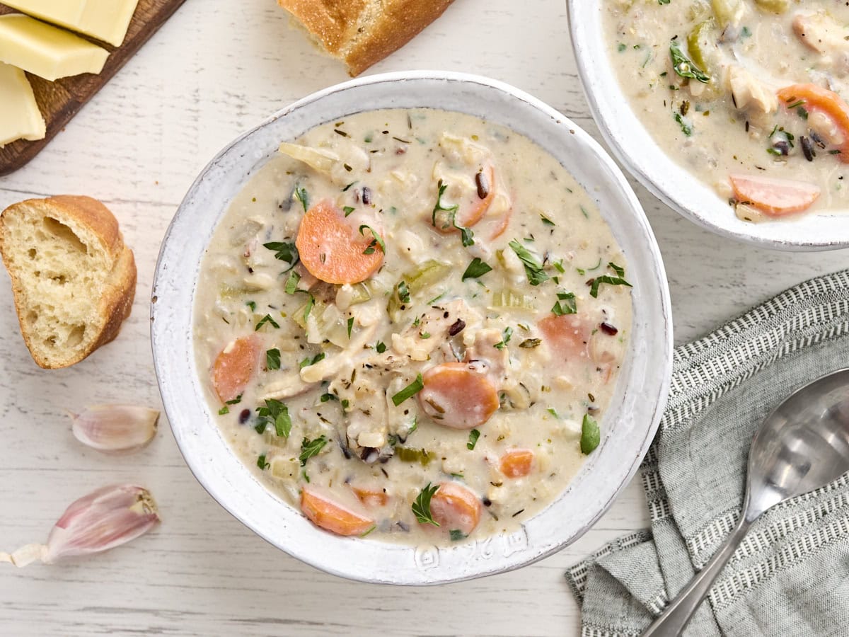 creamy chicken rice