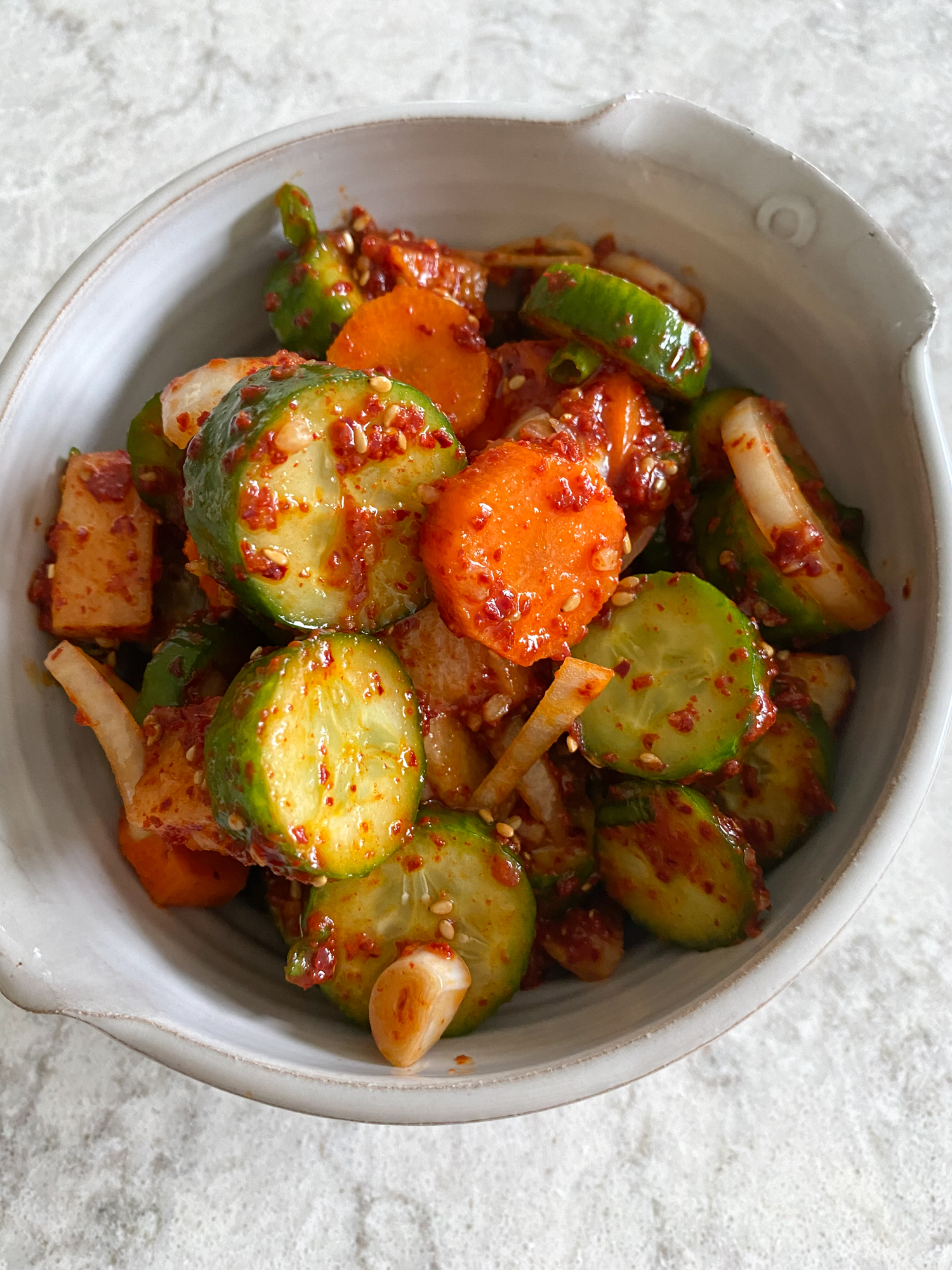 cucumber kimchi kimchi