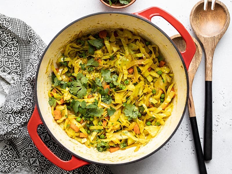 curried cabbage