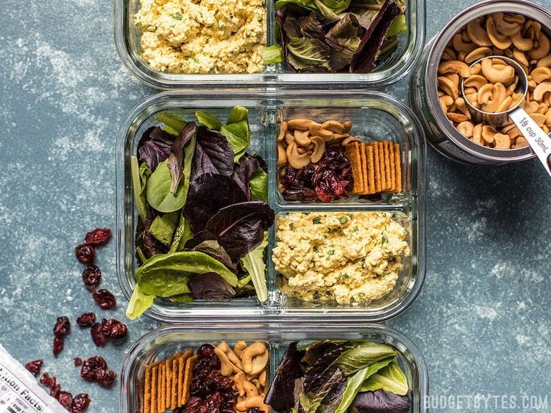 curried tofu salad