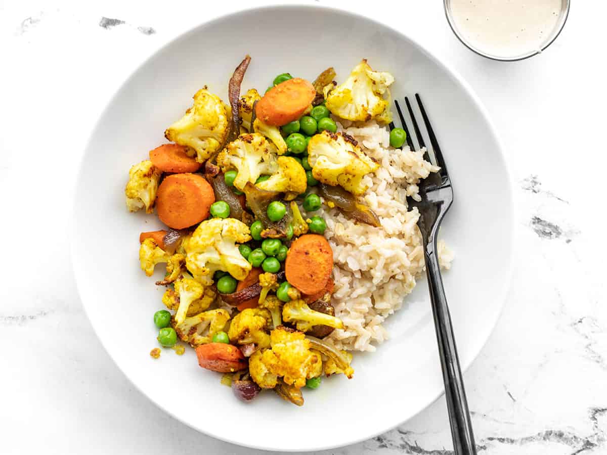 curry roasted vegetable