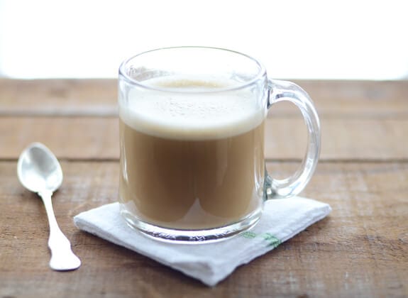 instant dandelion latte