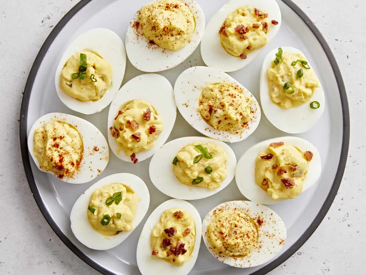 deviled eggs
