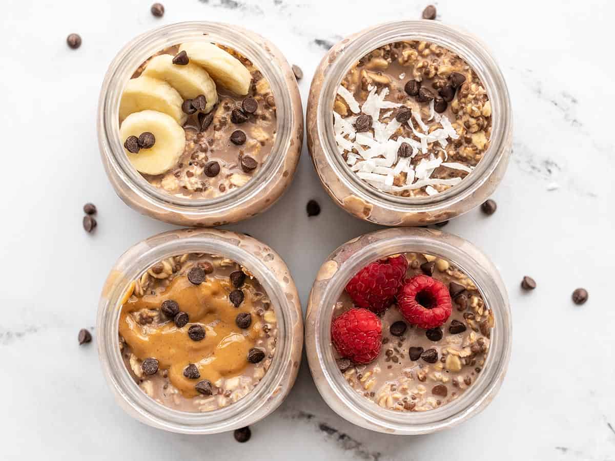 chocolate overnight oats