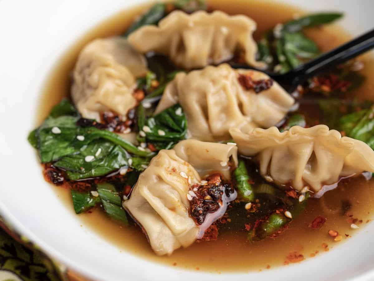 easy dumpling soup