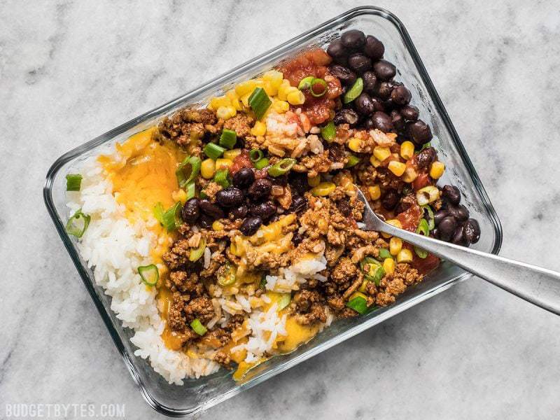 easiest burrito bowl