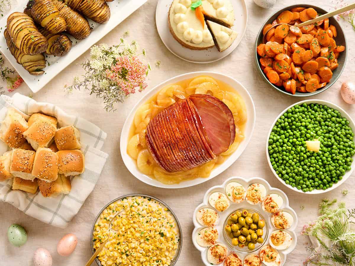 easter dinner under