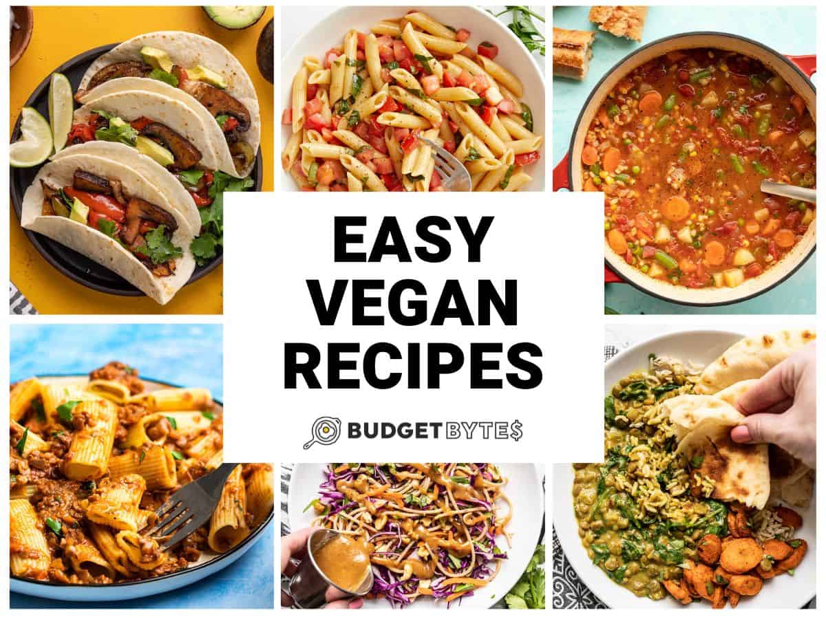 easy vegan recipes