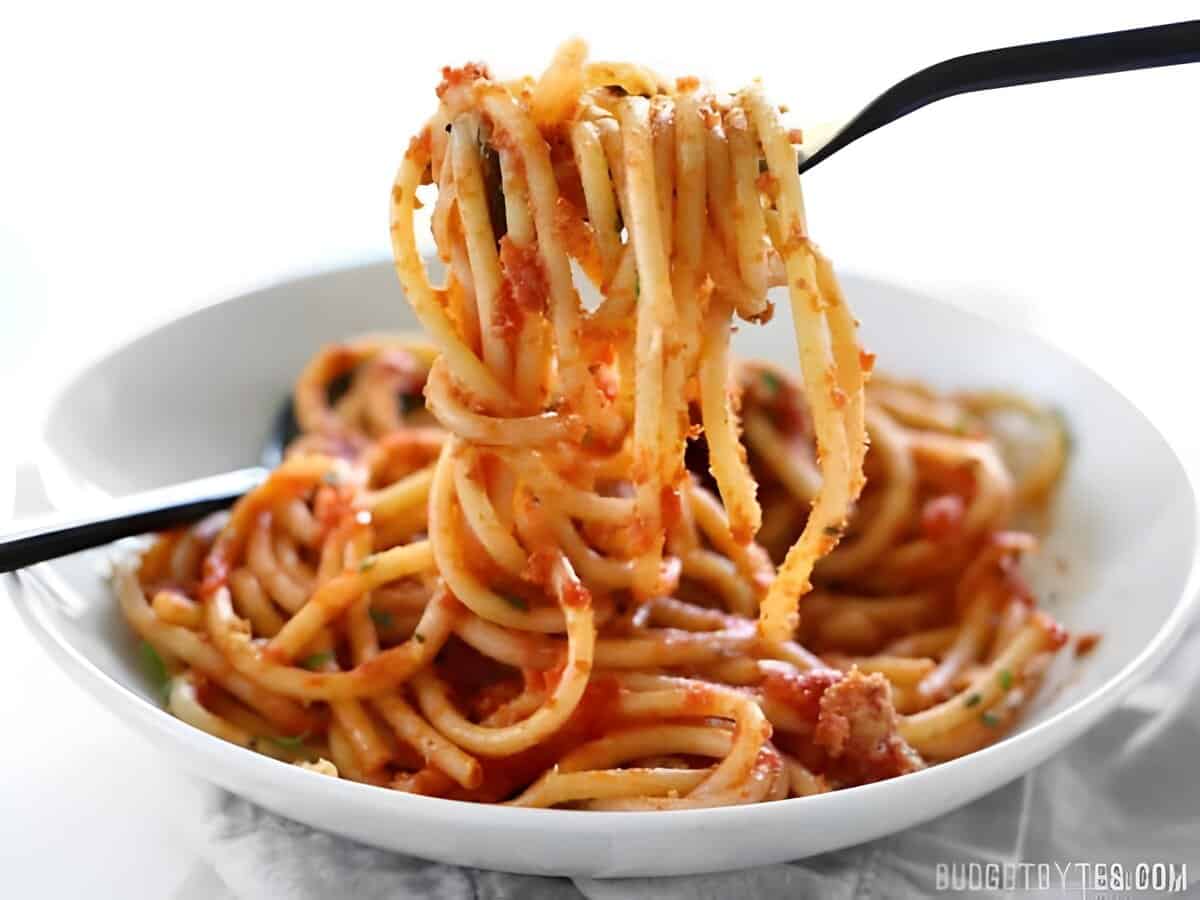 pasta ingredient butter