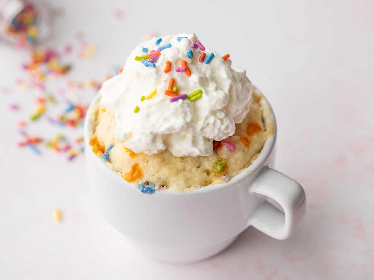 funfetti mug cake