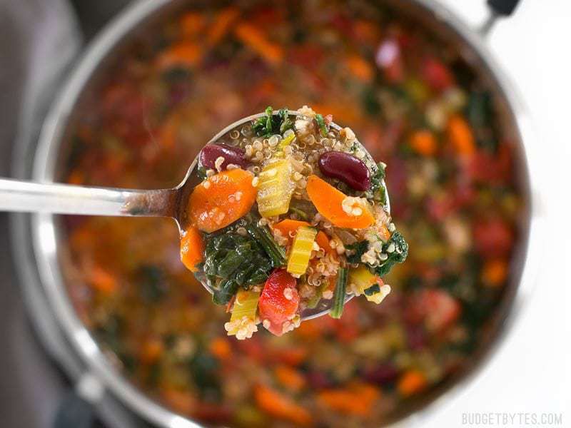 garden vegetable quinoa