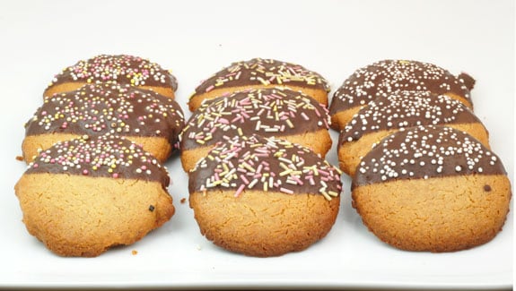 ginger shortbread cookies