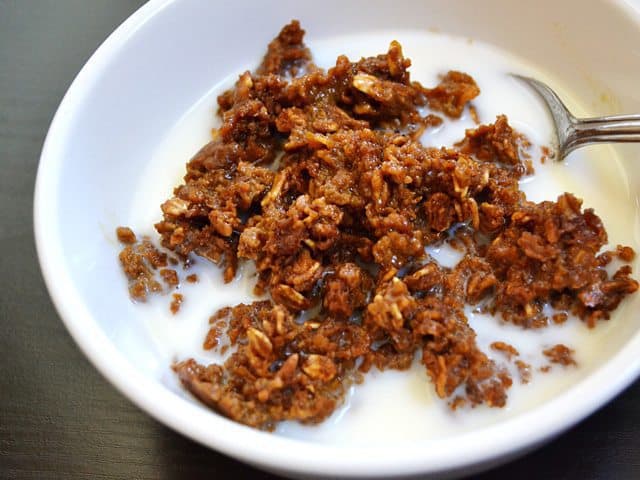gingerbread baked oatmeal