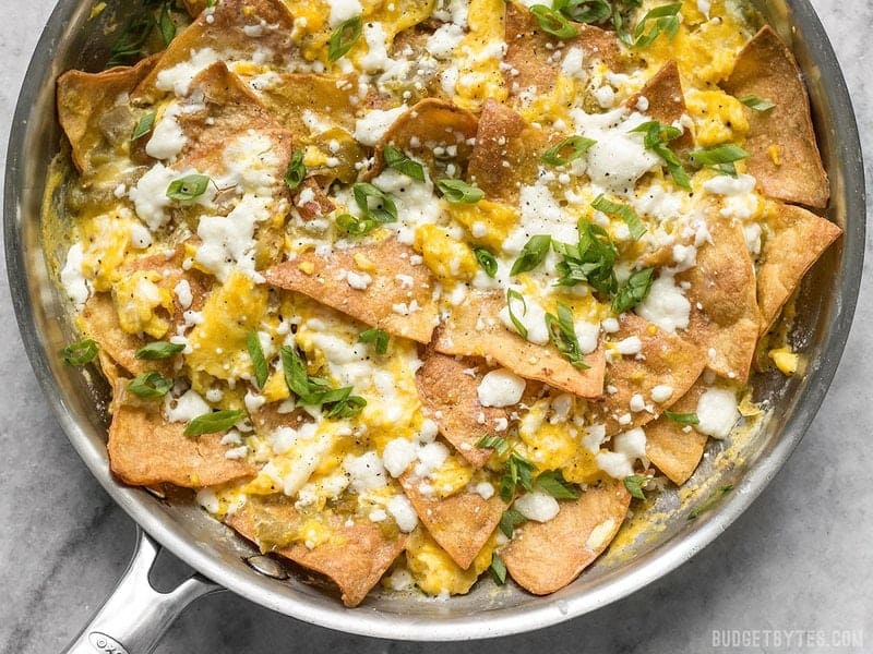 green chile migas