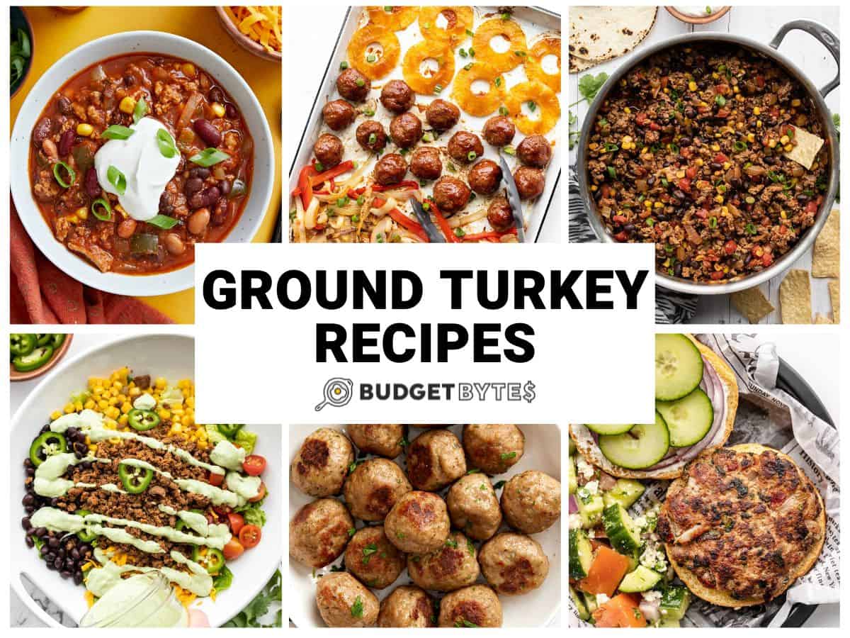 ground turkey recipes