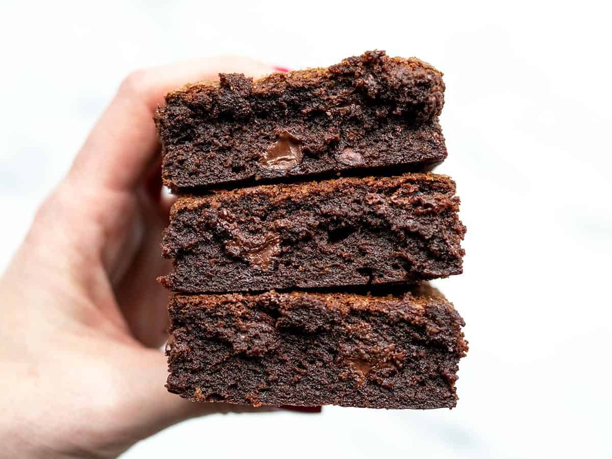 fudgy homemade brownies