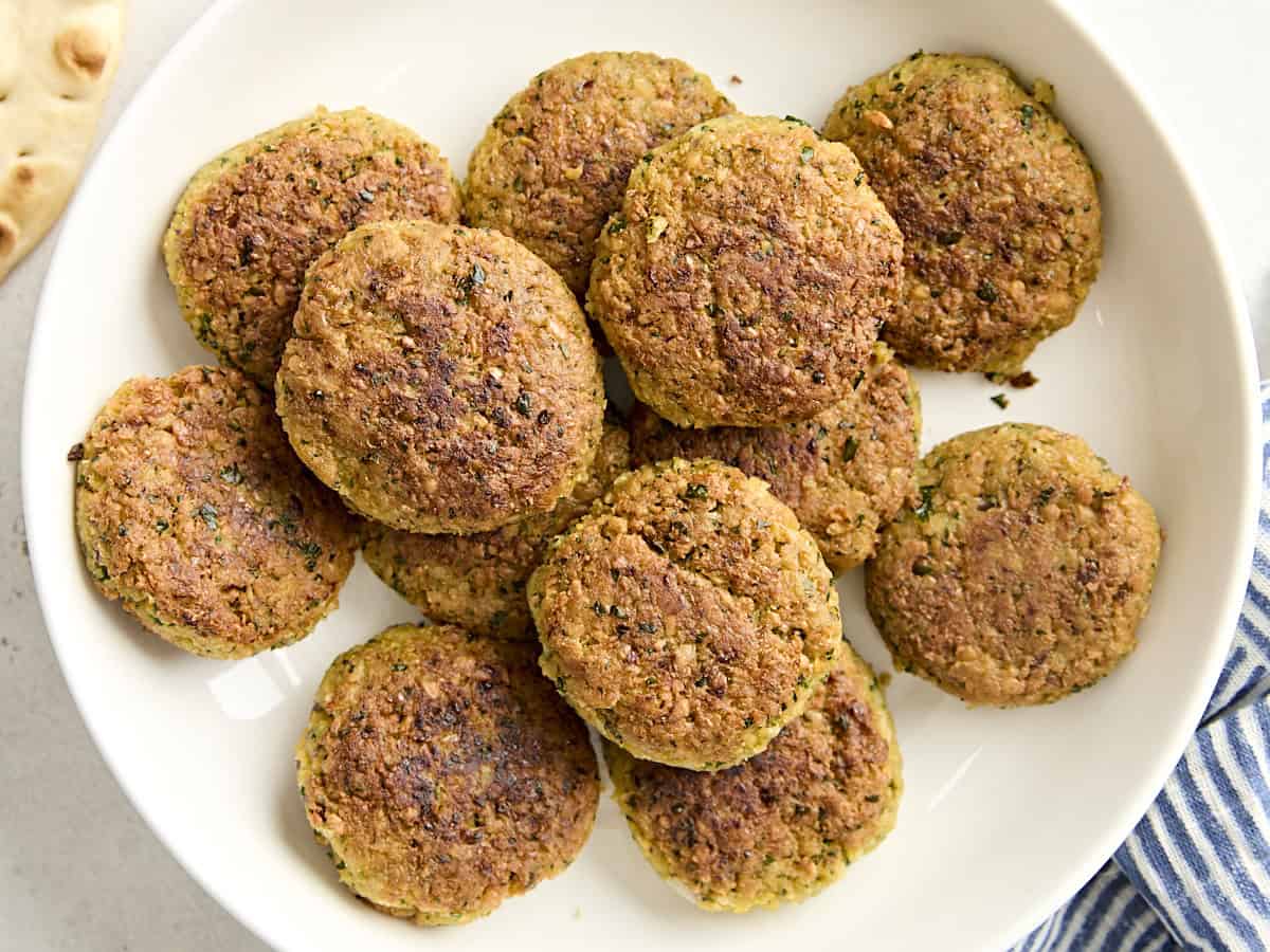 easy homemade falafel
