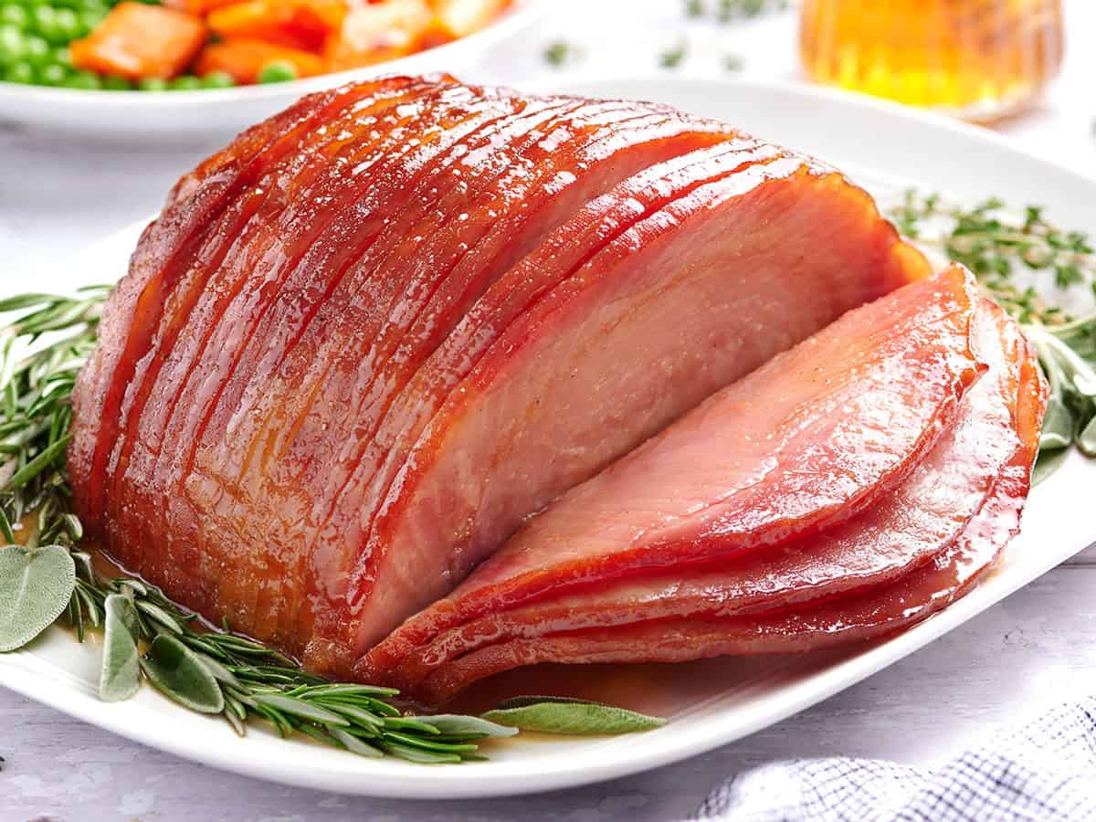 honey glazed ham
