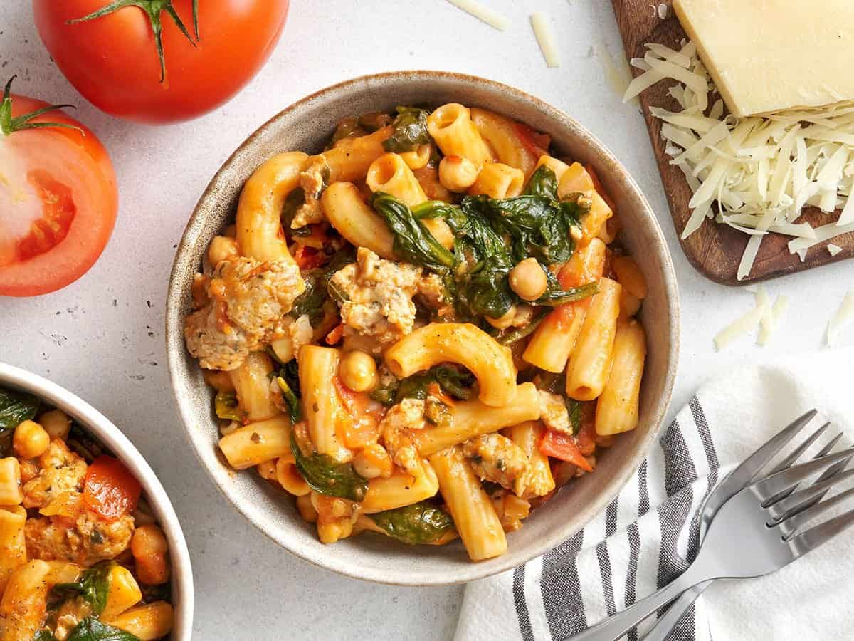 bruschetta rigatoni alla
