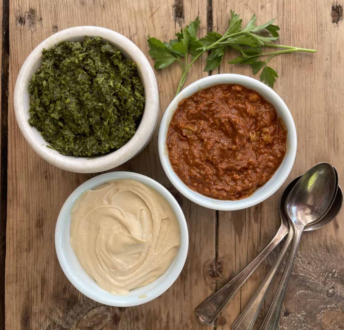 spiced green schug