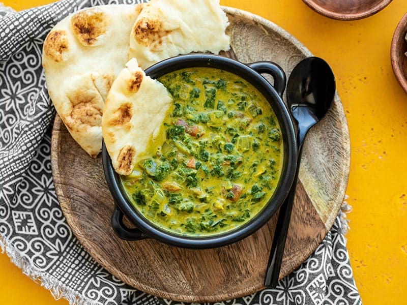 indian style creamed