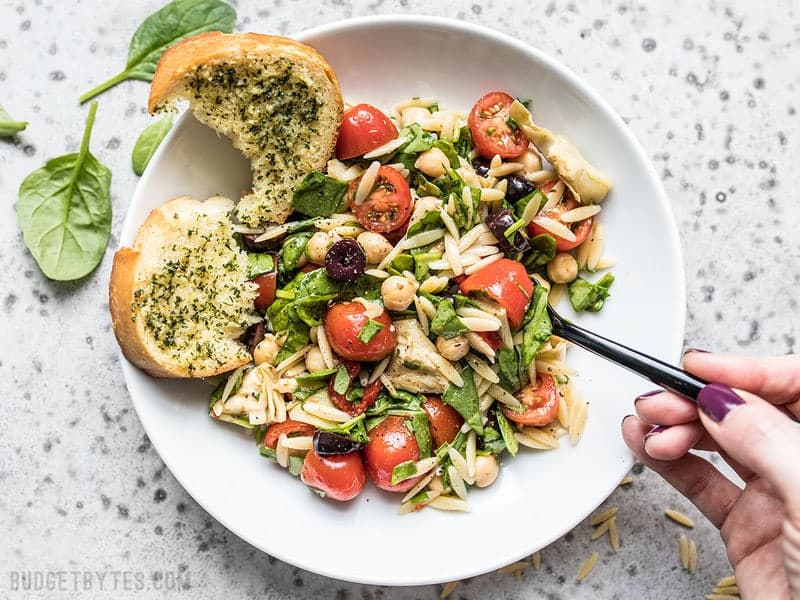 italian orzo salad