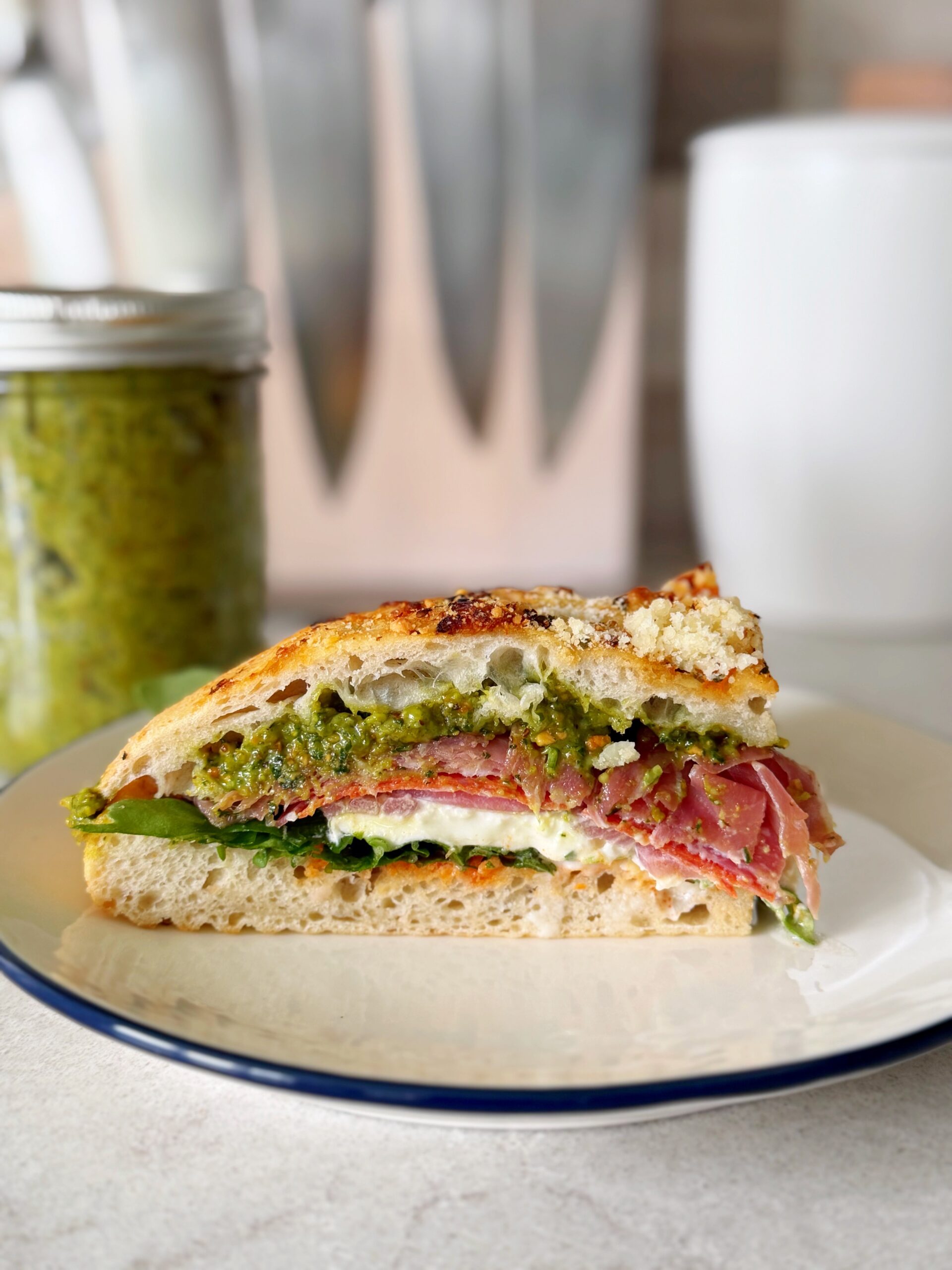 italian sandwich pistachio