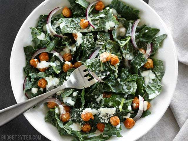 kale salad cajun