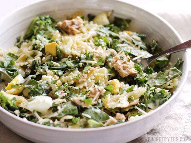kale salmon caesar