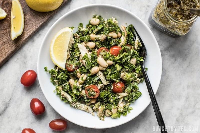 kale white bean