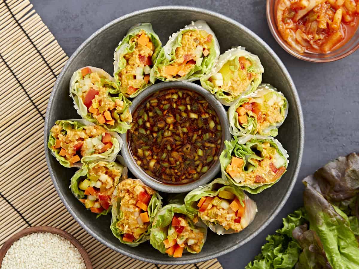 fresh kimchi spring