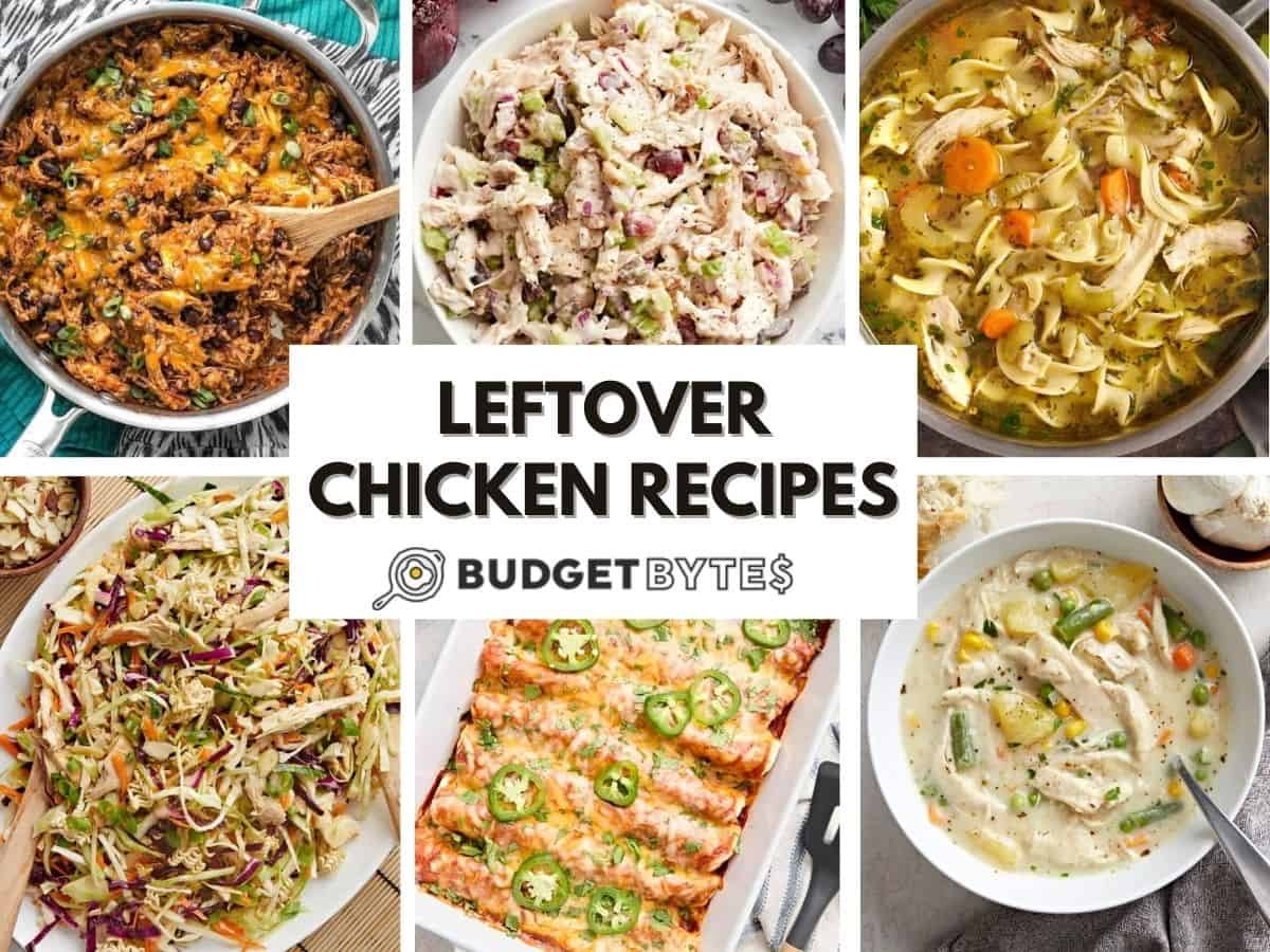 leftover chicken recipes