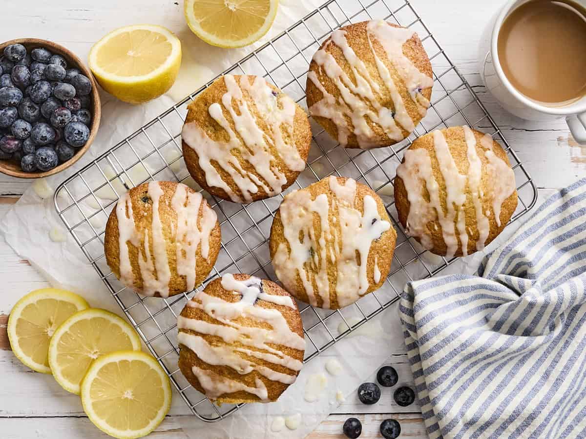 lemon blueberry muffins