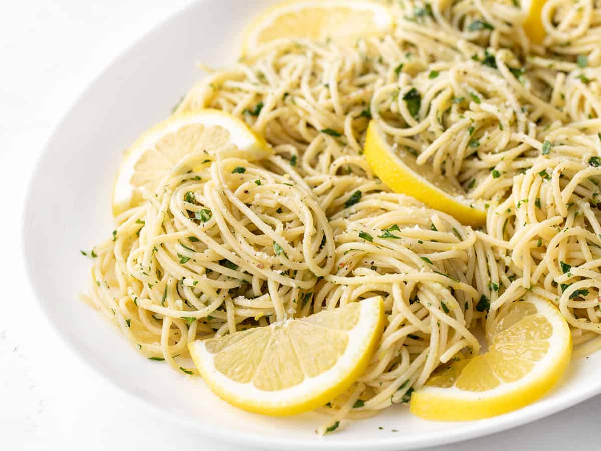 lemon parsley pasta