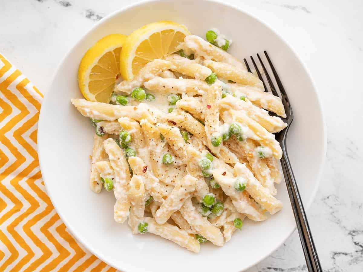 lemon ricotta pasta