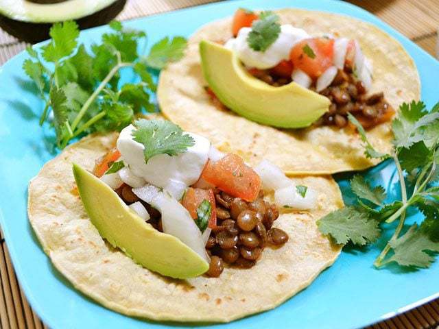 lentil tacos