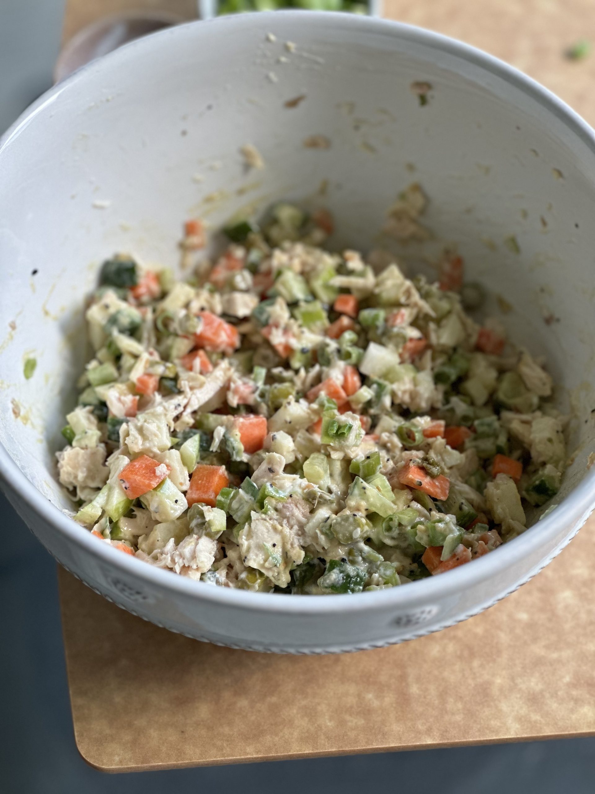 loaded tuna salad