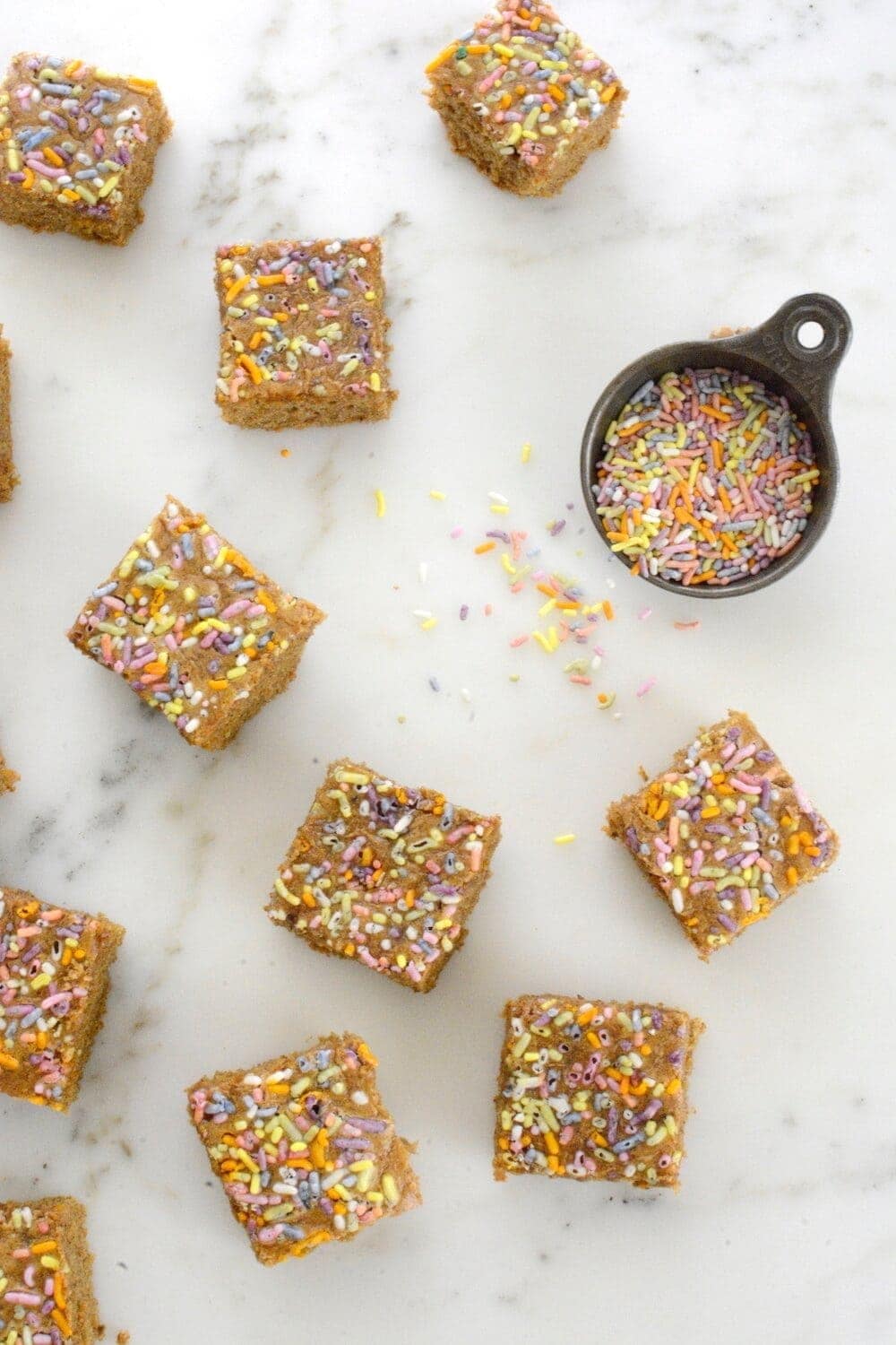 lowcarb funfetti blondies