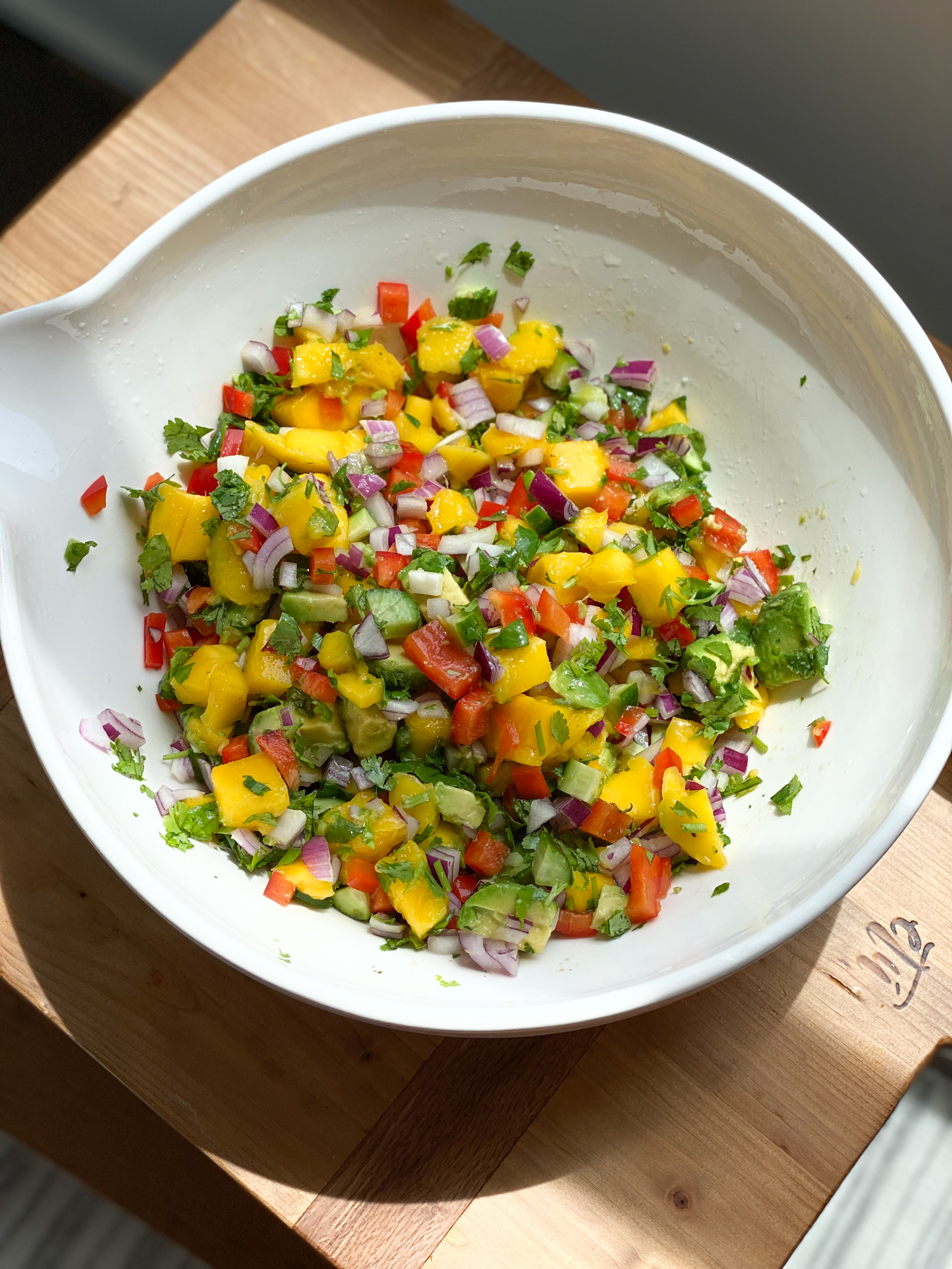 fresh mango salsa
