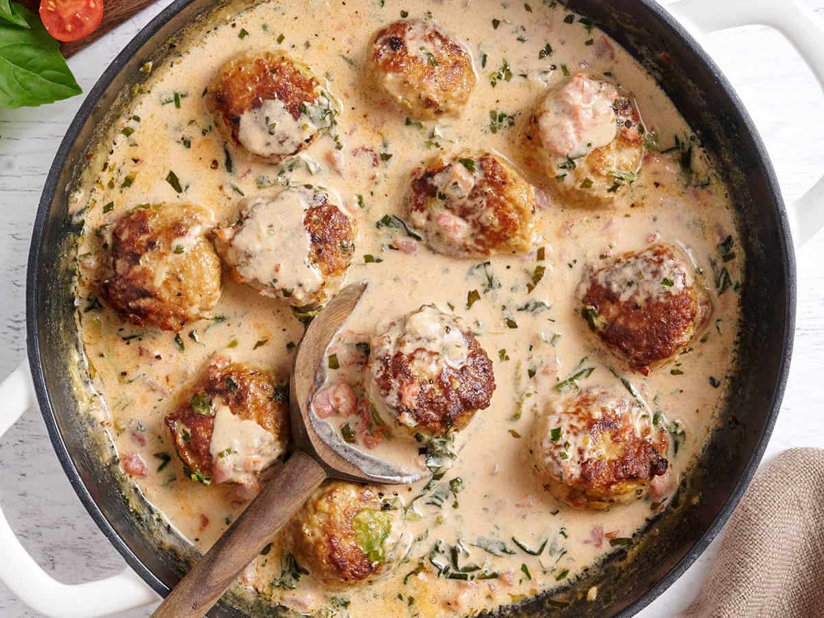 marry chicken meatballs