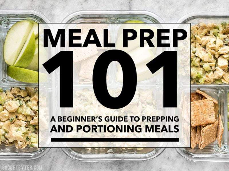 meal prep 101