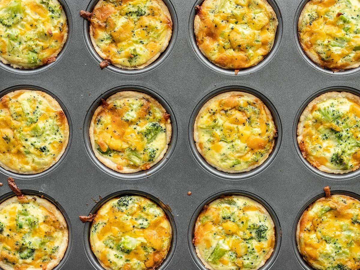mini broccoli cheddar