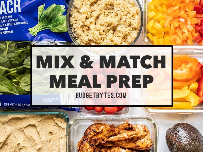 mix match meal