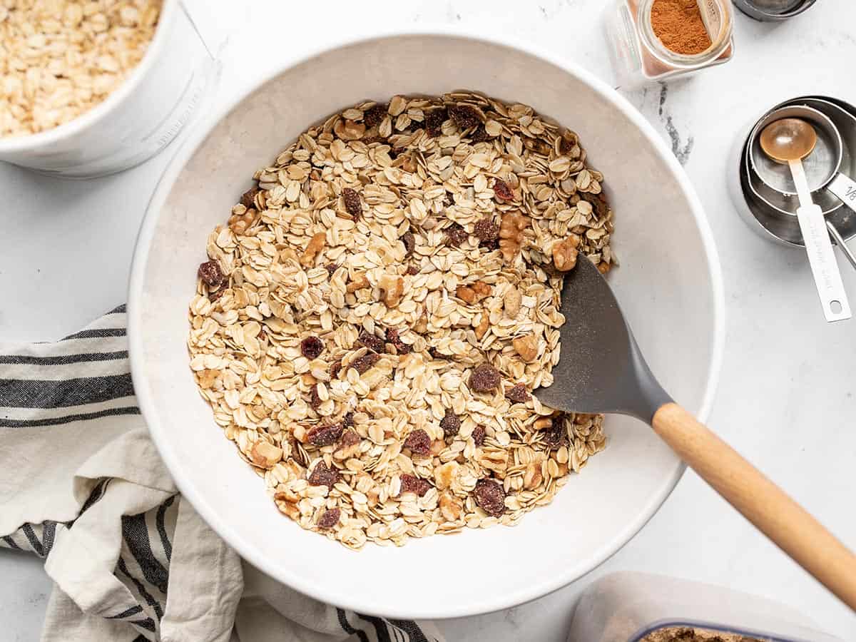 homemade muesli oats
